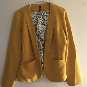 Yellow Blazer